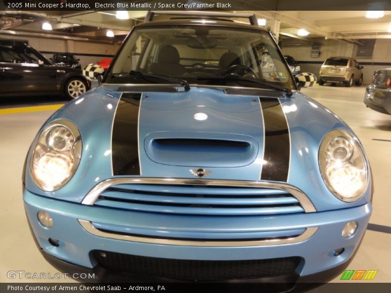 Electric Blue Metallic / Space Grey/Panther Black 2005 Mini Cooper S Hardtop