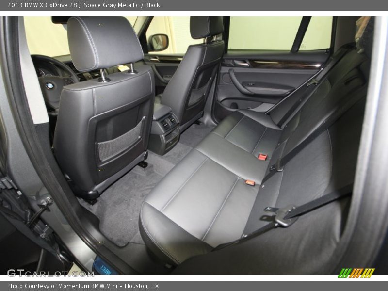 Space Gray Metallic / Black 2013 BMW X3 xDrive 28i