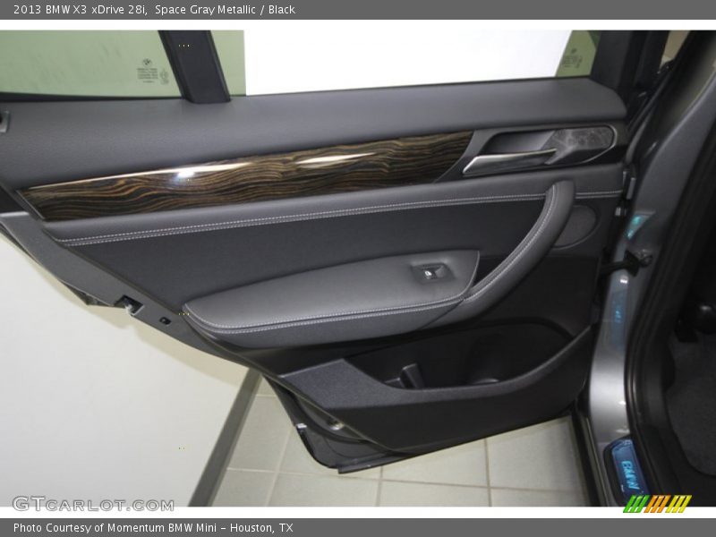 Space Gray Metallic / Black 2013 BMW X3 xDrive 28i