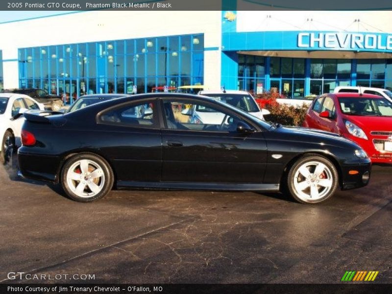 Phantom Black Metallic / Black 2005 Pontiac GTO Coupe