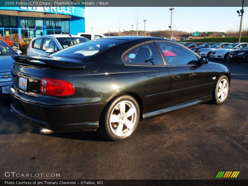 Phantom Black Metallic / Black 2005 Pontiac GTO Coupe