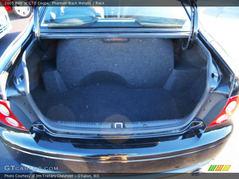 Phantom Black Metallic / Black 2005 Pontiac GTO Coupe