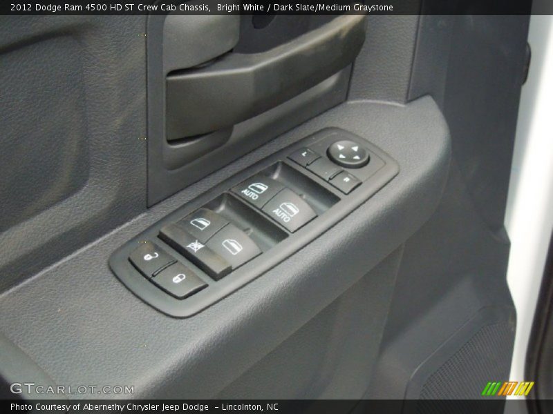 Bright White / Dark Slate/Medium Graystone 2012 Dodge Ram 4500 HD ST Crew Cab Chassis