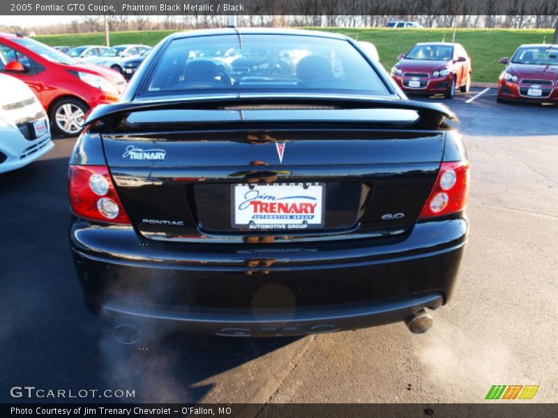 Phantom Black Metallic / Black 2005 Pontiac GTO Coupe