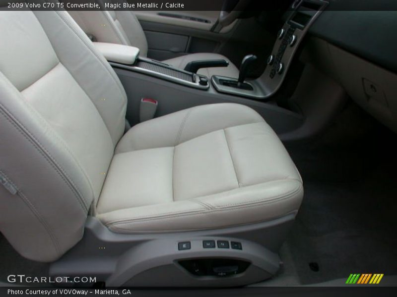 Magic Blue Metallic / Calcite 2009 Volvo C70 T5 Convertible