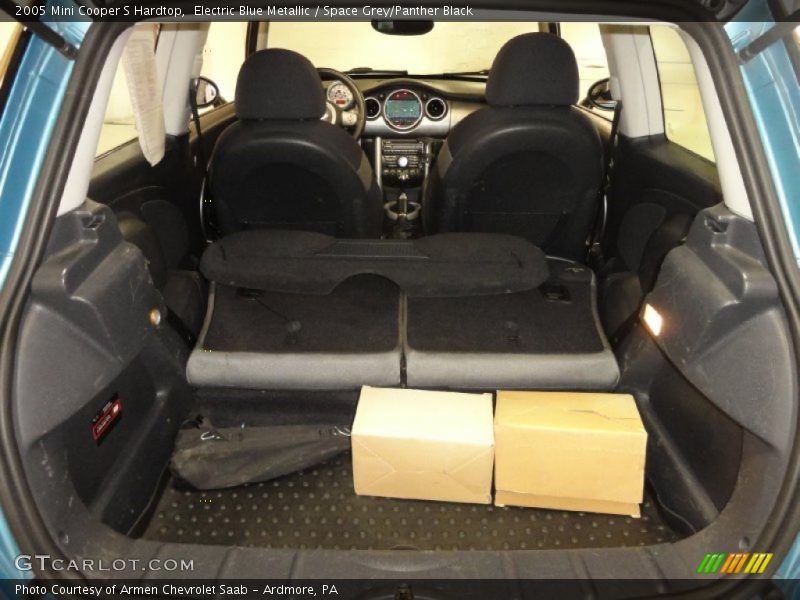 Electric Blue Metallic / Space Grey/Panther Black 2005 Mini Cooper S Hardtop