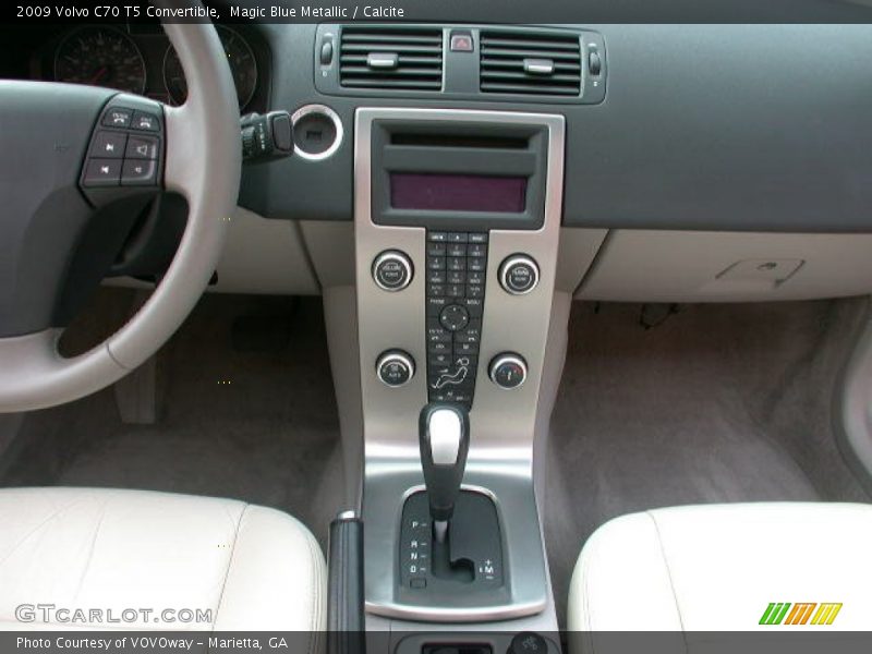 Magic Blue Metallic / Calcite 2009 Volvo C70 T5 Convertible