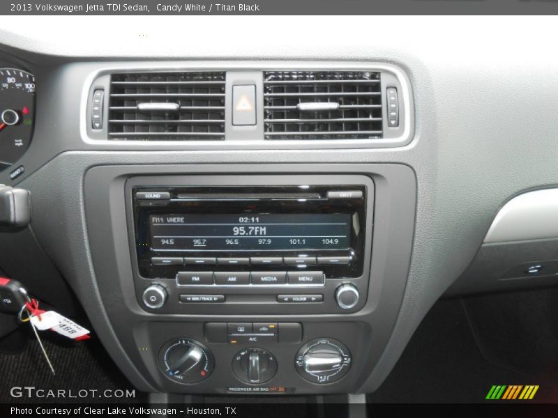 Candy White / Titan Black 2013 Volkswagen Jetta TDI Sedan