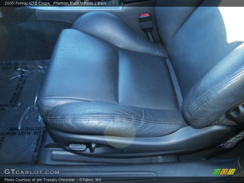 Phantom Black Metallic / Black 2005 Pontiac GTO Coupe