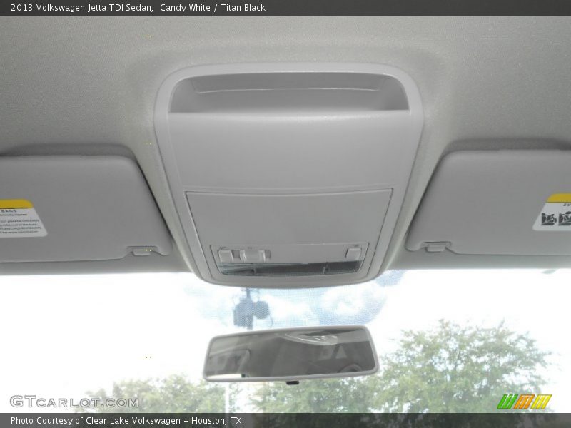 Candy White / Titan Black 2013 Volkswagen Jetta TDI Sedan