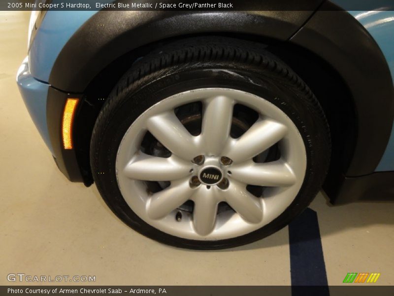 Electric Blue Metallic / Space Grey/Panther Black 2005 Mini Cooper S Hardtop