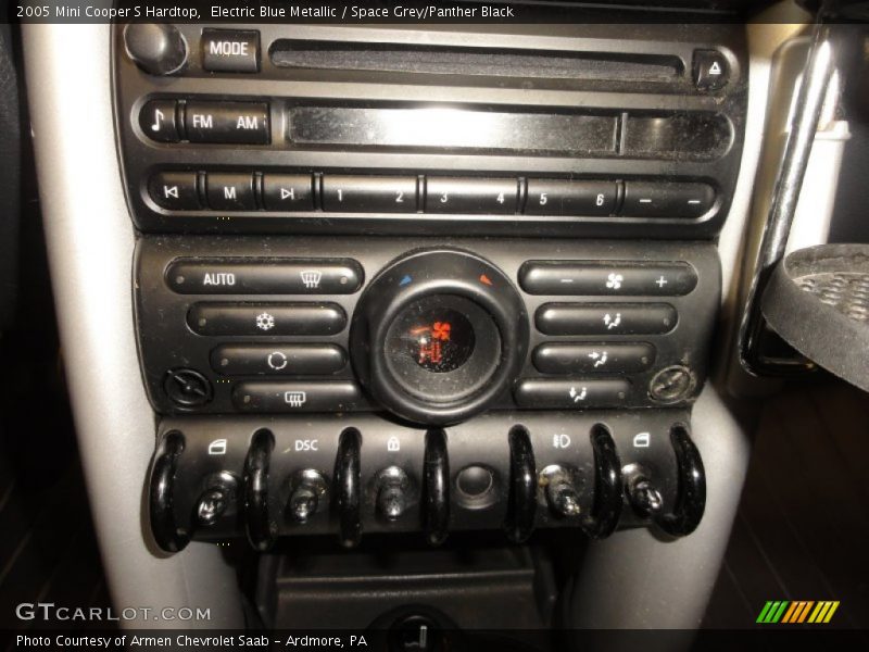 Electric Blue Metallic / Space Grey/Panther Black 2005 Mini Cooper S Hardtop