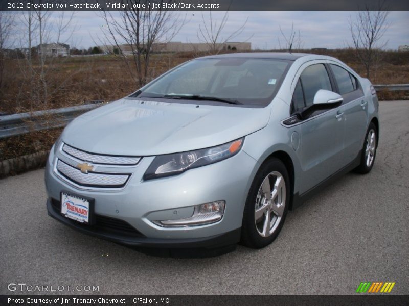 Viridian Joule / Jet Black/Dark Accents 2012 Chevrolet Volt Hatchback