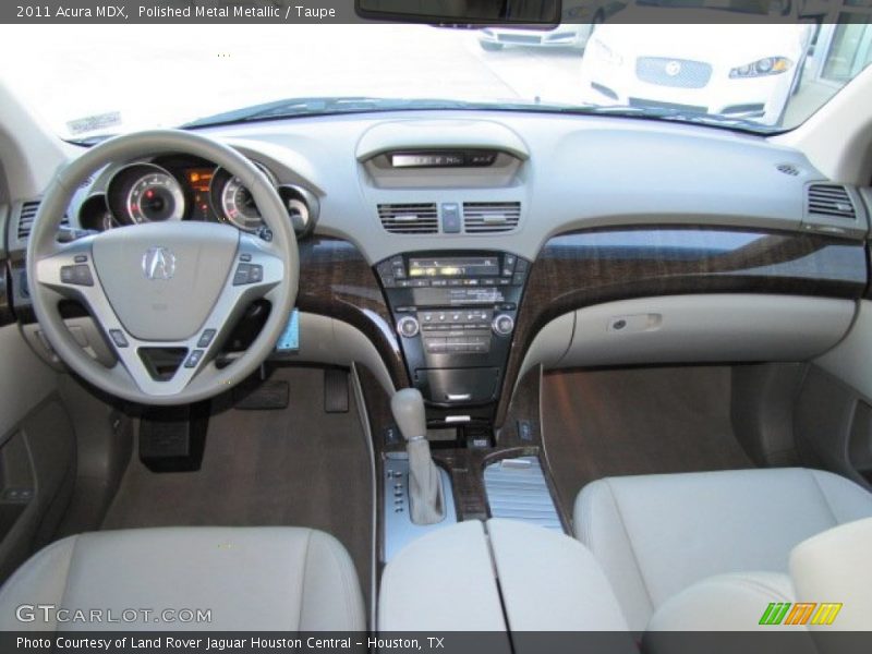 Polished Metal Metallic / Taupe 2011 Acura MDX