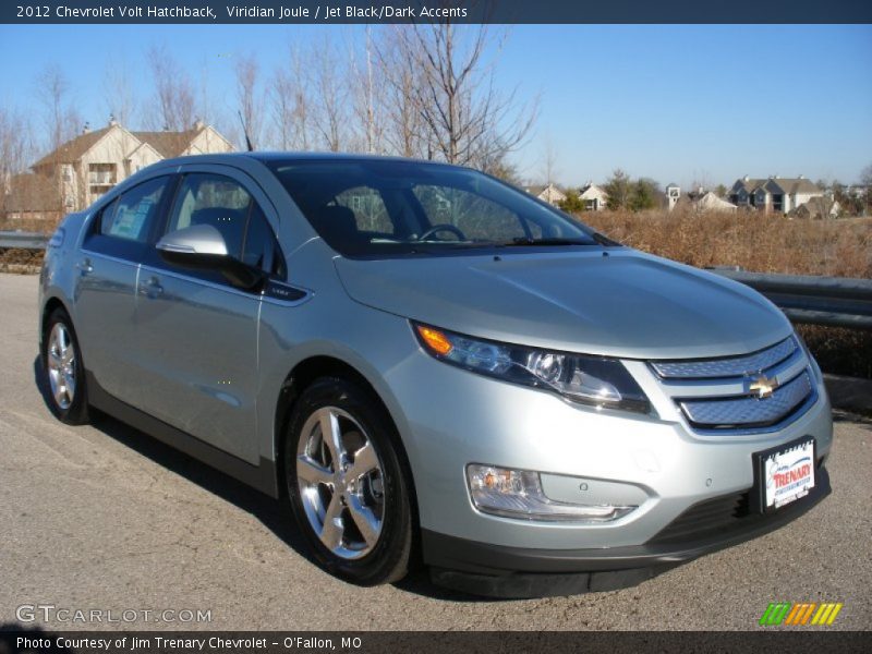Viridian Joule / Jet Black/Dark Accents 2012 Chevrolet Volt Hatchback