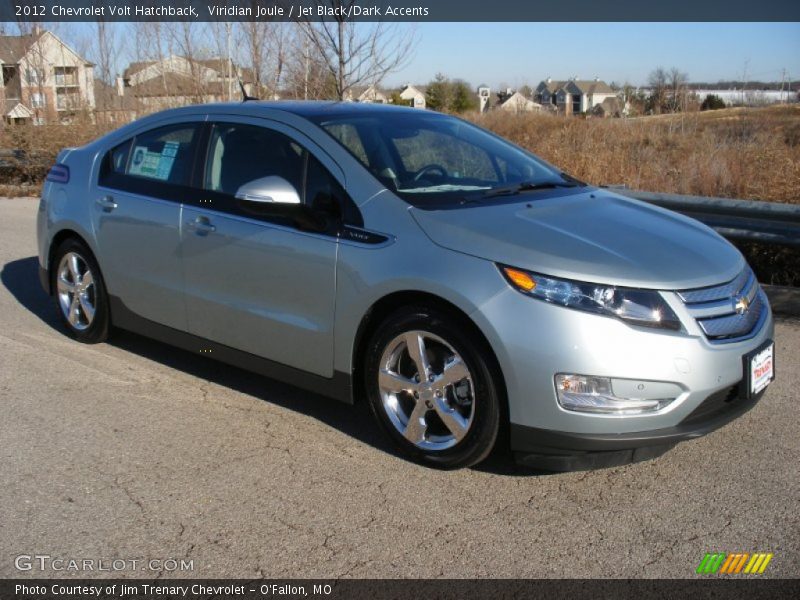 Viridian Joule / Jet Black/Dark Accents 2012 Chevrolet Volt Hatchback