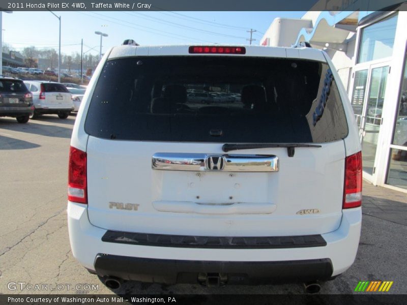 Taffeta White / Gray 2011 Honda Pilot EX 4WD