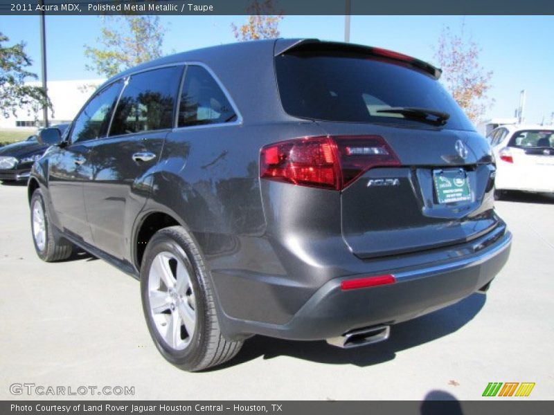 Polished Metal Metallic / Taupe 2011 Acura MDX