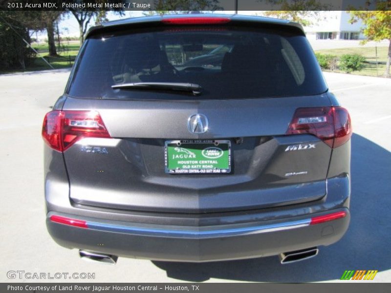 Polished Metal Metallic / Taupe 2011 Acura MDX