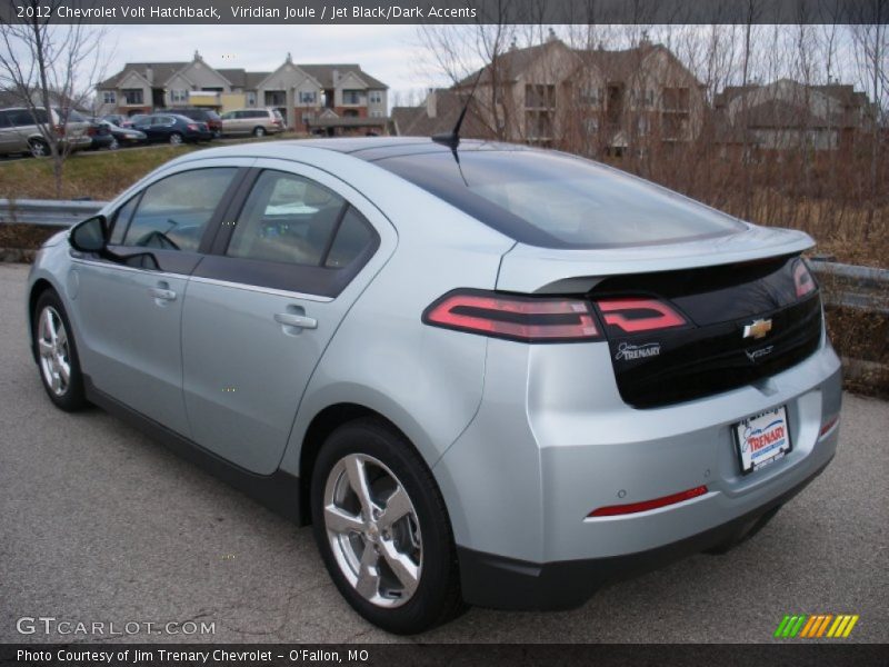 Viridian Joule / Jet Black/Dark Accents 2012 Chevrolet Volt Hatchback