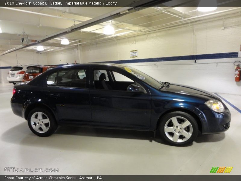 Imperial Blue Metallic / Ebony 2010 Chevrolet Cobalt LT Sedan