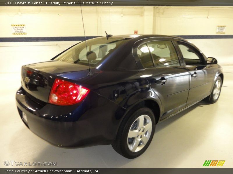 Imperial Blue Metallic / Ebony 2010 Chevrolet Cobalt LT Sedan