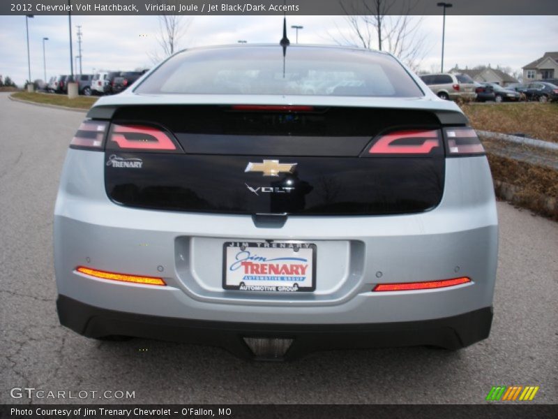 Viridian Joule / Jet Black/Dark Accents 2012 Chevrolet Volt Hatchback