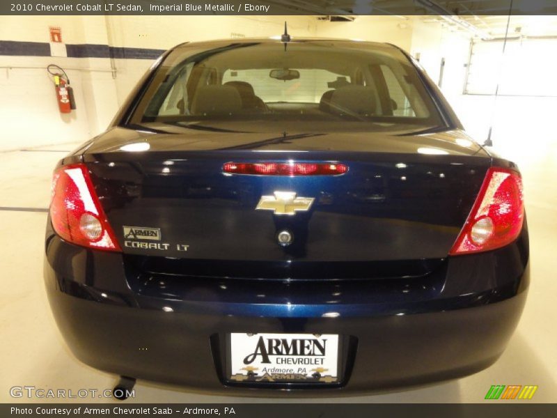 Imperial Blue Metallic / Ebony 2010 Chevrolet Cobalt LT Sedan