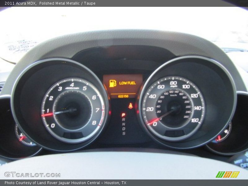 Polished Metal Metallic / Taupe 2011 Acura MDX