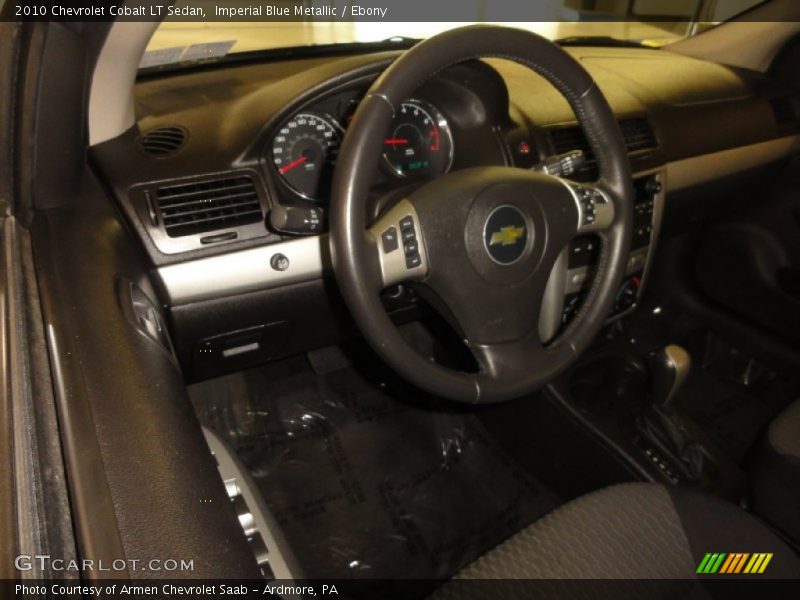 Imperial Blue Metallic / Ebony 2010 Chevrolet Cobalt LT Sedan