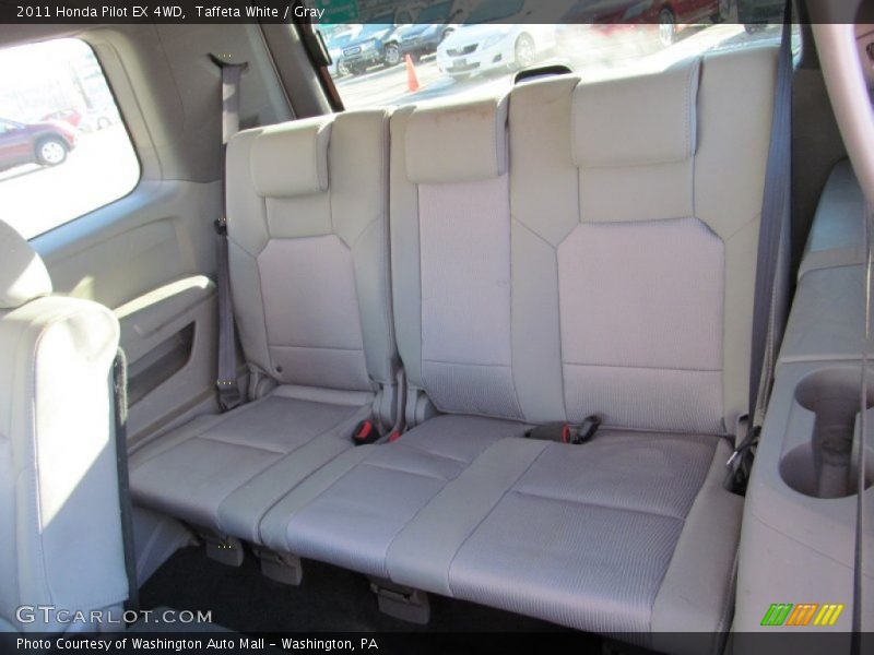 Taffeta White / Gray 2011 Honda Pilot EX 4WD