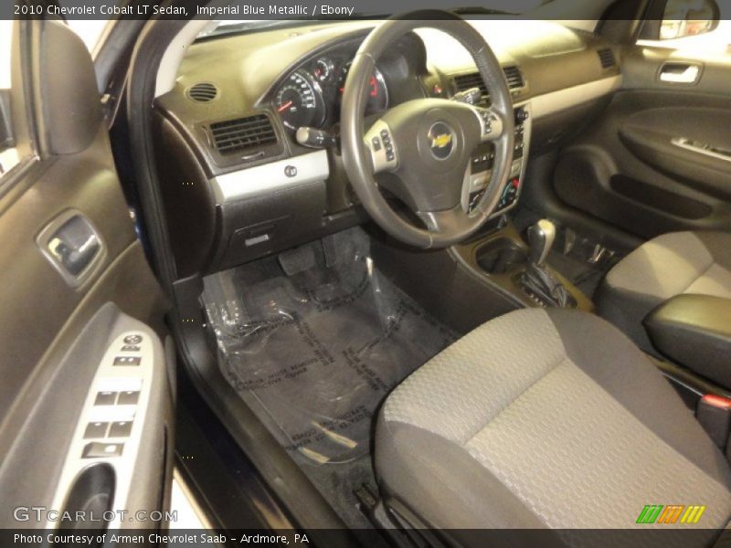 Imperial Blue Metallic / Ebony 2010 Chevrolet Cobalt LT Sedan
