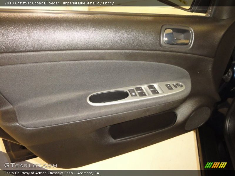 Imperial Blue Metallic / Ebony 2010 Chevrolet Cobalt LT Sedan