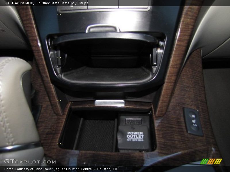 Polished Metal Metallic / Taupe 2011 Acura MDX
