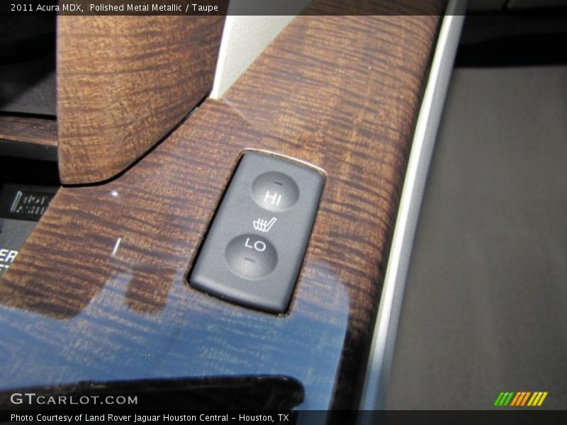 Polished Metal Metallic / Taupe 2011 Acura MDX