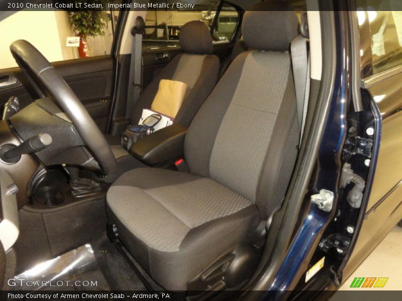 Imperial Blue Metallic / Ebony 2010 Chevrolet Cobalt LT Sedan