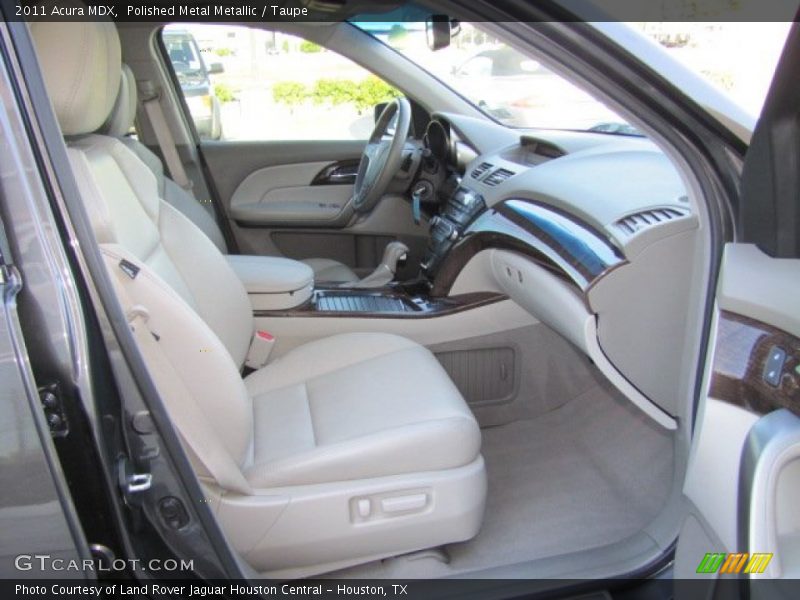 Polished Metal Metallic / Taupe 2011 Acura MDX