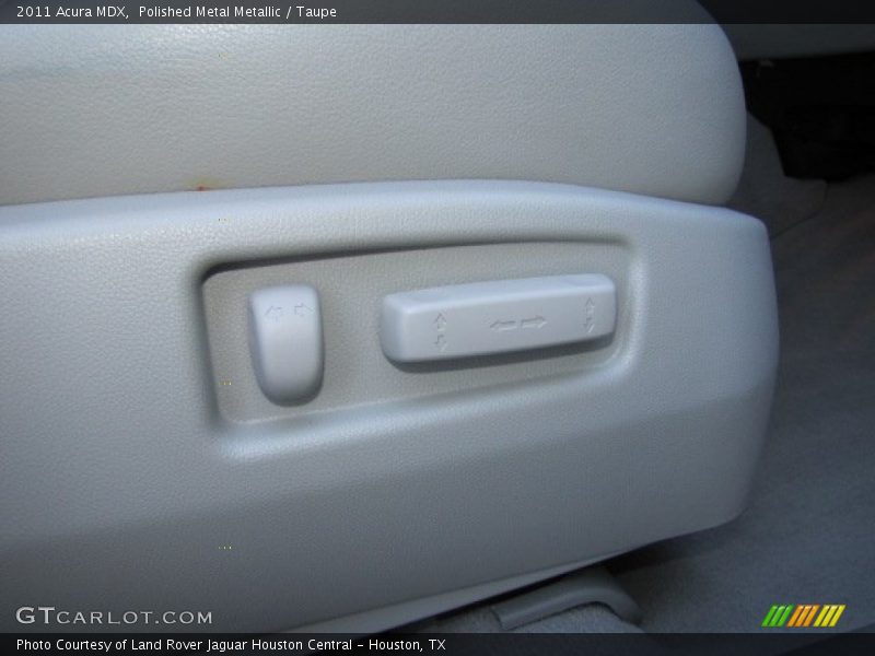 Polished Metal Metallic / Taupe 2011 Acura MDX