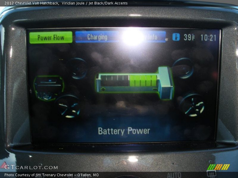 Viridian Joule / Jet Black/Dark Accents 2012 Chevrolet Volt Hatchback