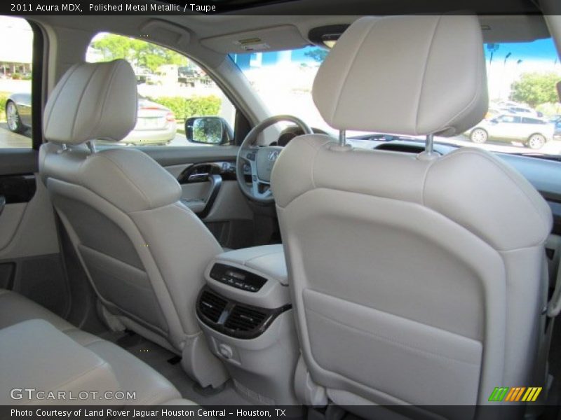 Polished Metal Metallic / Taupe 2011 Acura MDX