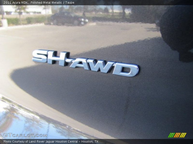 Polished Metal Metallic / Taupe 2011 Acura MDX