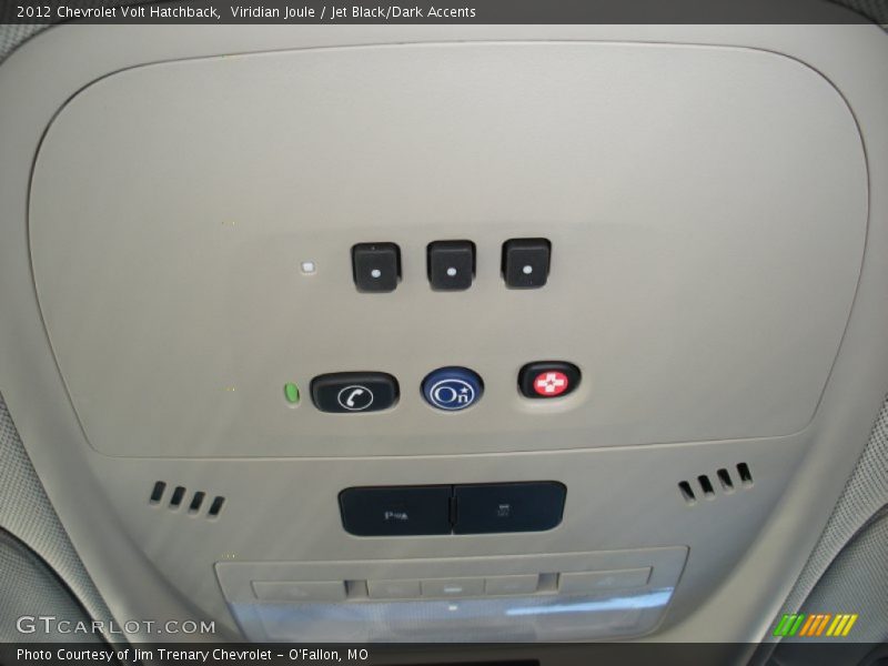 Controls of 2012 Volt Hatchback