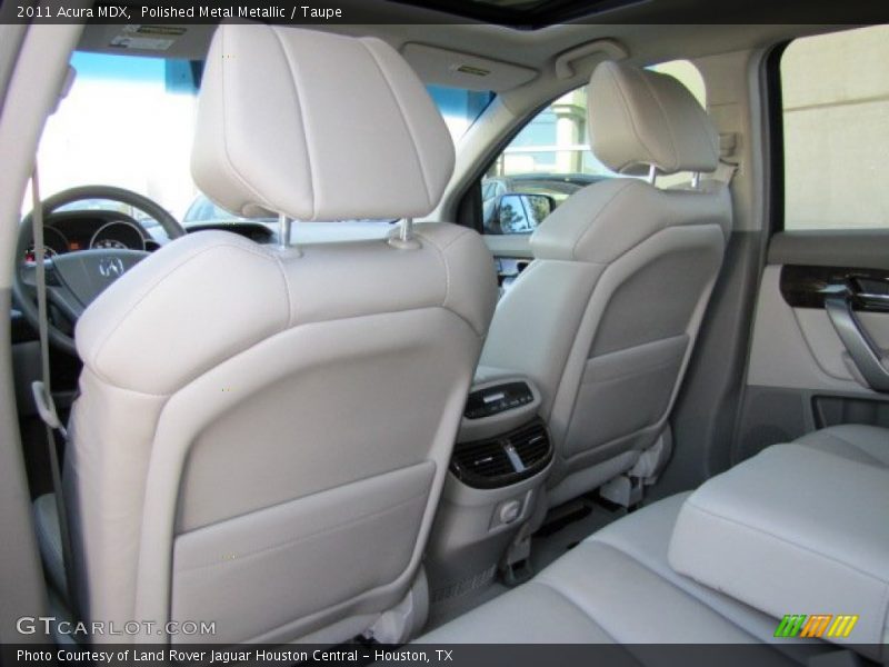Polished Metal Metallic / Taupe 2011 Acura MDX