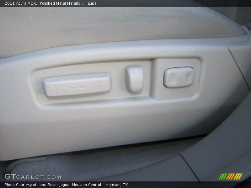 Polished Metal Metallic / Taupe 2011 Acura MDX