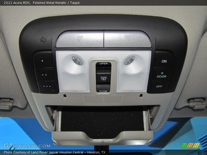 Polished Metal Metallic / Taupe 2011 Acura MDX
