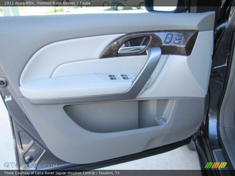 Polished Metal Metallic / Taupe 2011 Acura MDX
