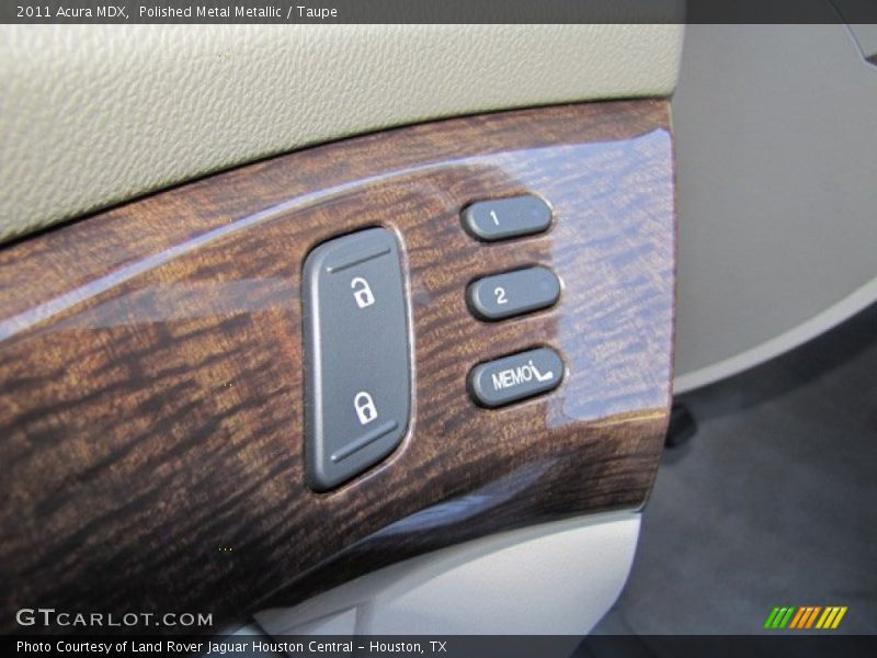 Polished Metal Metallic / Taupe 2011 Acura MDX