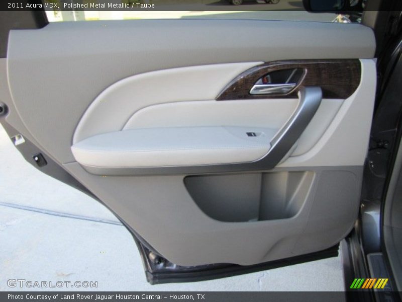 Polished Metal Metallic / Taupe 2011 Acura MDX