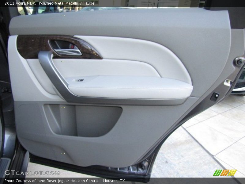Polished Metal Metallic / Taupe 2011 Acura MDX
