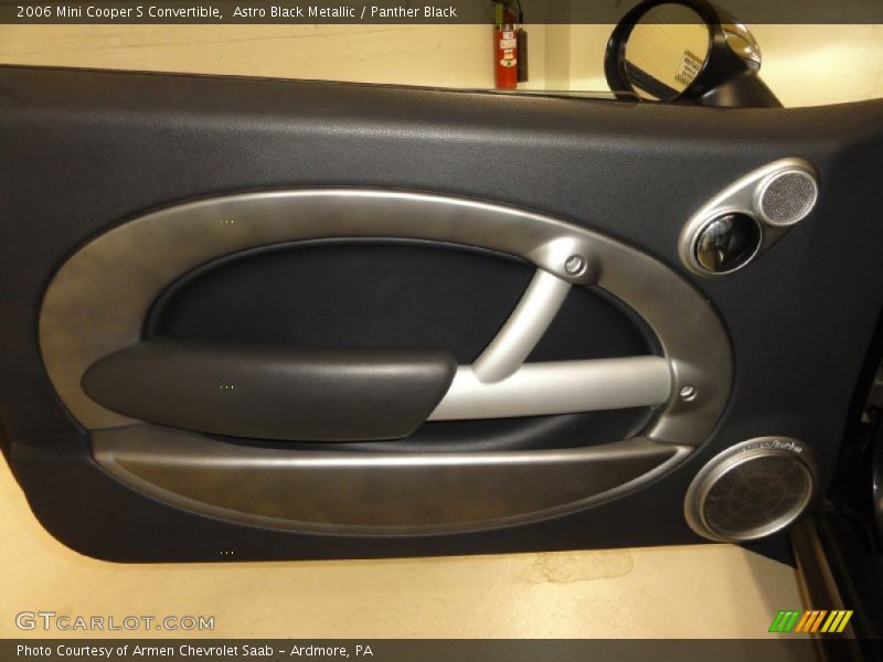 Astro Black Metallic / Panther Black 2006 Mini Cooper S Convertible